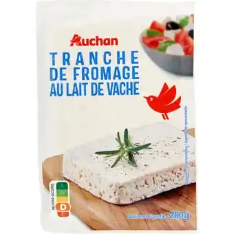 Auchan Tranche De Fromage Au Lait De Vache Auchan offre