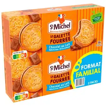 Auchan Galettes Fourrées Au Chocolat Au Lait St Michel offre