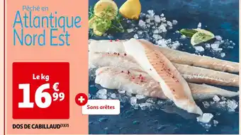 Auchan Supermarché DOS DE CABILLAUD offre