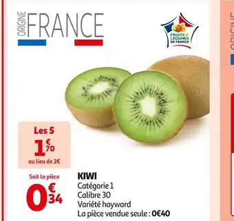 Auchan Supermarché KIWI offre