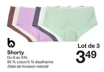 Zeeman Shorty offre