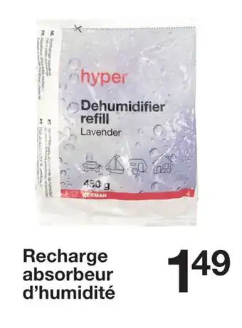 Zeeman Recharge absorbeur d'humidité offre