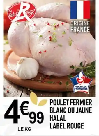 POULET FERMIER BLANC OU JAUNE