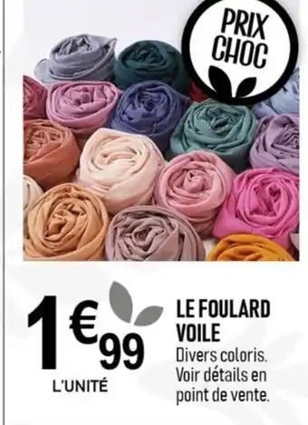 LE FOULARD VOILE