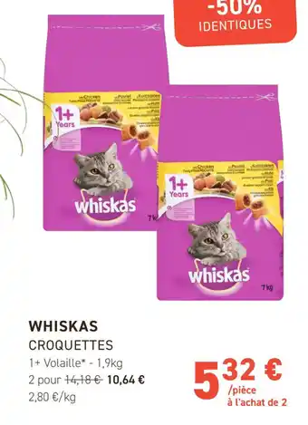 Tom&Co WHISKAS CROQUETTES offre