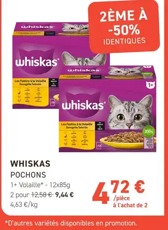 Tom&Co WHISKAS POCHONS offre