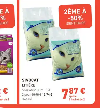 Tom&Co SIVOCAT LITIÈRE offre