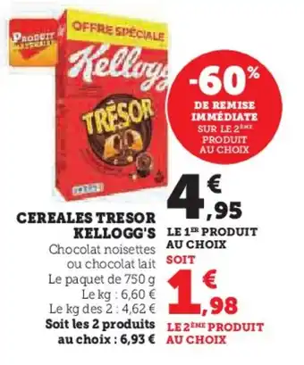 CEREALES TRESOR KELLOGG'S