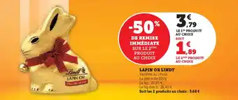 Hyper U LAPIN OR LINDT offre