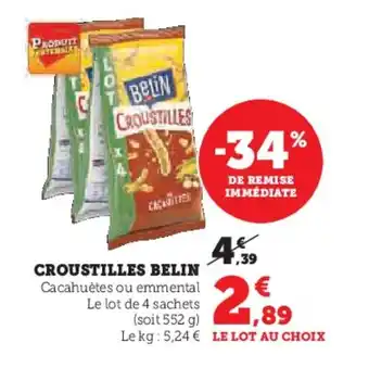 Hyper U CROUSTILLES BELIN offre