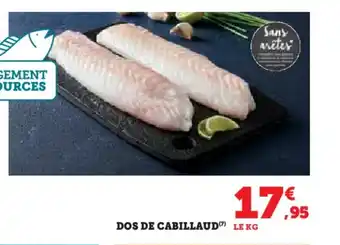 DOS DE CABILLAUD