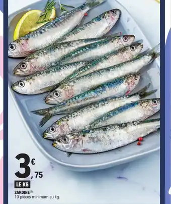 E.Leclerc LE KG SARDINE offre