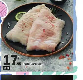 E.Leclerc FILET DE LOUP DE MER(¹) offre