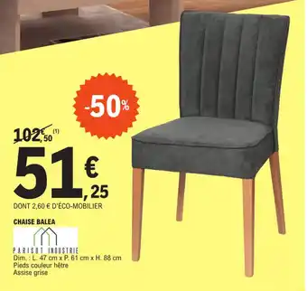 E.Leclerc CHAISE BALEA offre