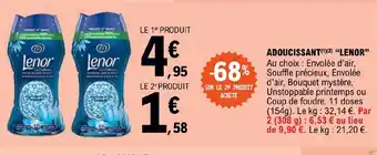 E.Leclerc ADOUCISSANT LENOR offre