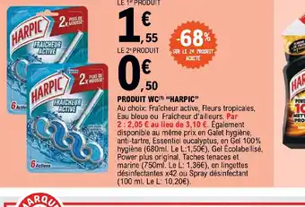 PRODUIT WC HARPIC"