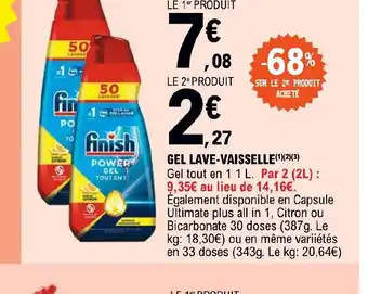 E.Leclerc GEL LAVE-VAISSELLE offre