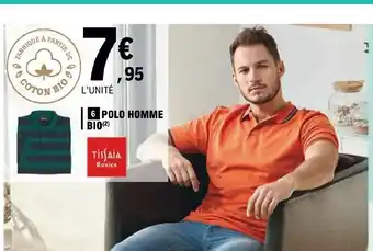 E.Leclerc 6 POLO HOMME offre