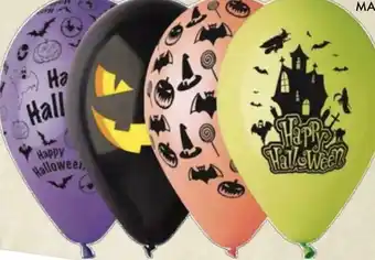 Sachet 10 ballons halloween
