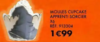 Moules cupcake apprenti sorcier