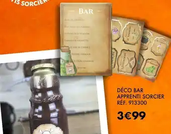 Déco bar apprenti sorcier