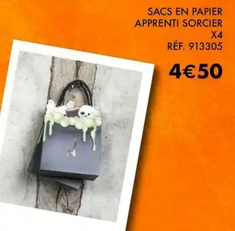 Sacs en papier apprenti sorcier