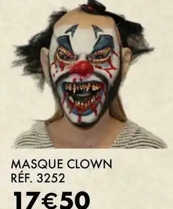 Masque clown