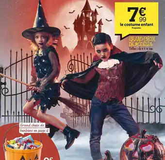 Centrakor Le costume enfant offre