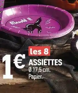 Centrakor Assiettes offre