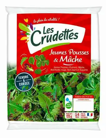 Les crudettes jeunes pousses et mâche