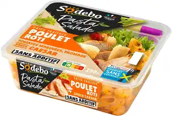Match Sodebo pasta salade offre