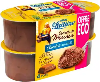 Match La laitiere secret de mousse offre