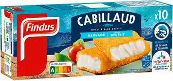 Match Findus tranches panées de cabillaud msc offre