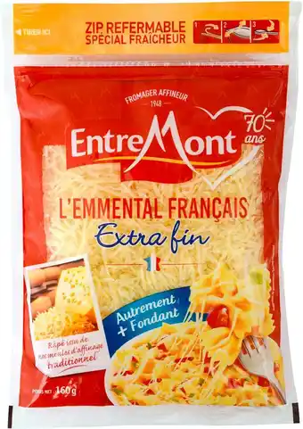 Match Entremont emmental français offre