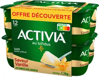 Match Activia yaourt bifidus saveur offre