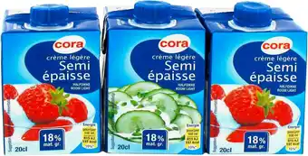 Cora crème semi-épaisse