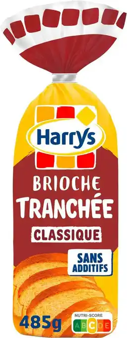 Harrys brioche tranchée