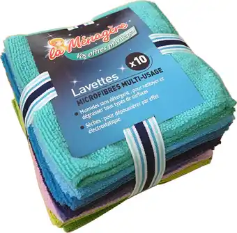 La ménagère lavettes bouclées