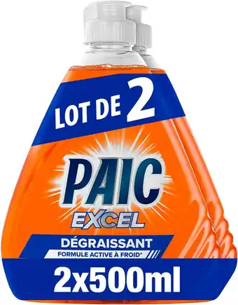 Match Paic excel + liquide vaisselle offre