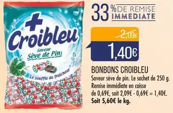 Match CROIBLEU BONBONS offre