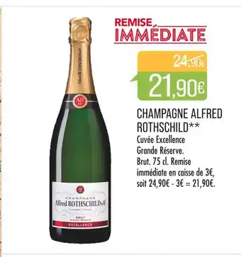 Match ALFRED ROTHSCHILD CHAMPAGNE offre