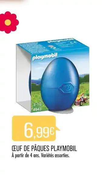 Match PLAYMOBIL ŒUF DE PÂQUES offre