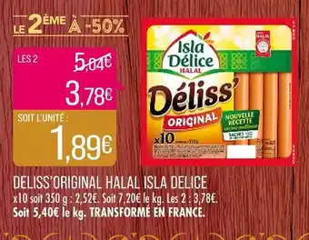 ISLA DELICE DELISS’ORIGINAL HALAL