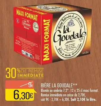 Match LA GOUDALE BIÈRE offre