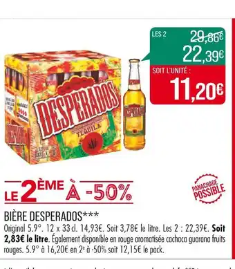 DESPERADOS BIÈRE