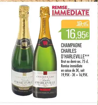 Match CHARLES D’HARLEVILLE CHAMPAGNE offre