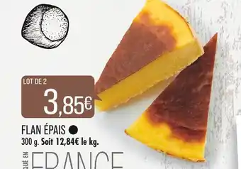 Match FLAN ÉPAIS offre