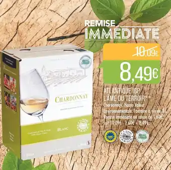 Match L’ÂME DU TERROIR ATLANTIQUE IGP offre