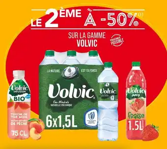 Match VOLVIC LE 2ÈME À -50% SUR LA GAMME VOLVIC offre