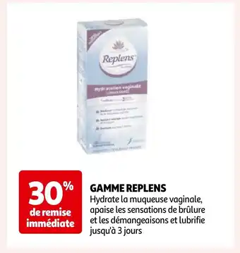 Auchan GAMME REPLENS offre